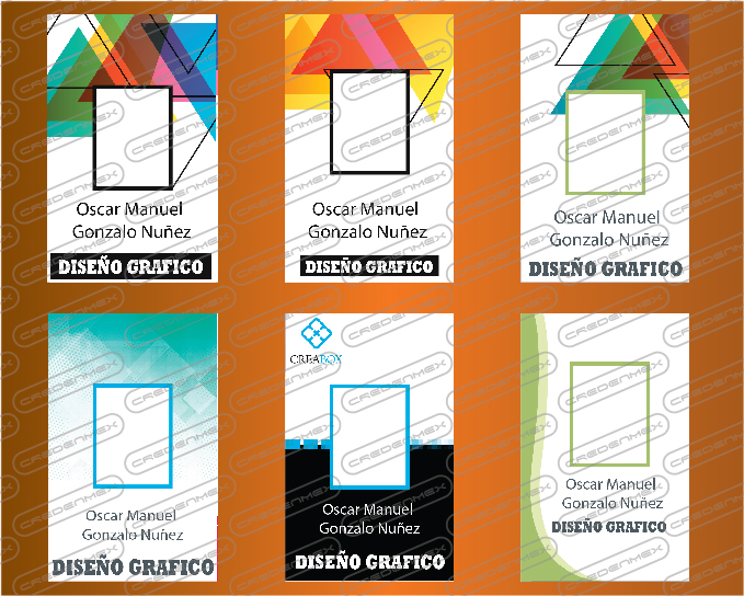 Credenciales en PVC económicas